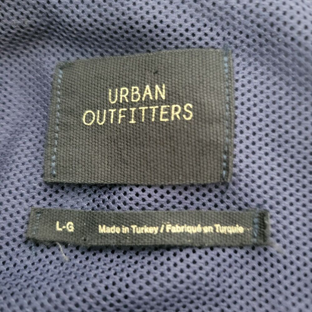 Urban Outfitters UO Womens Jacket Large Colorblock Retro Windbreaker Full Zip - Picture 9 of 16